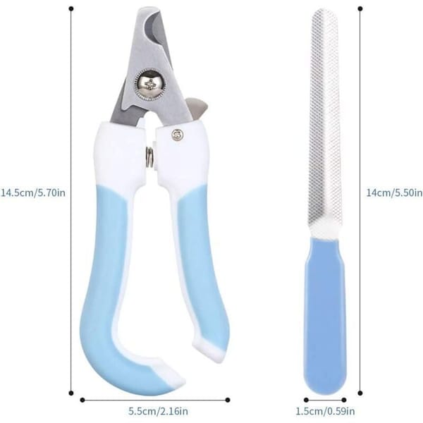 Pet Nail Clippers with Nail File for Small Medium Large Dogs Cats Birds