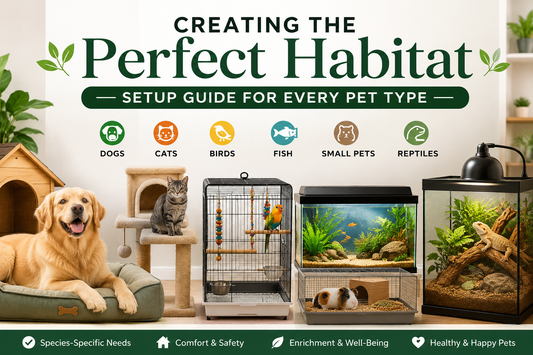 Creating the Perfect Habitat: Setup Guide for Every Pet Type