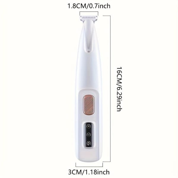 Pet grooming clippers with LED assisted lighting Safe low-noise USB/battery life Pet grooming electric clippers with LED assist lighting Safe low noise USB / battery life