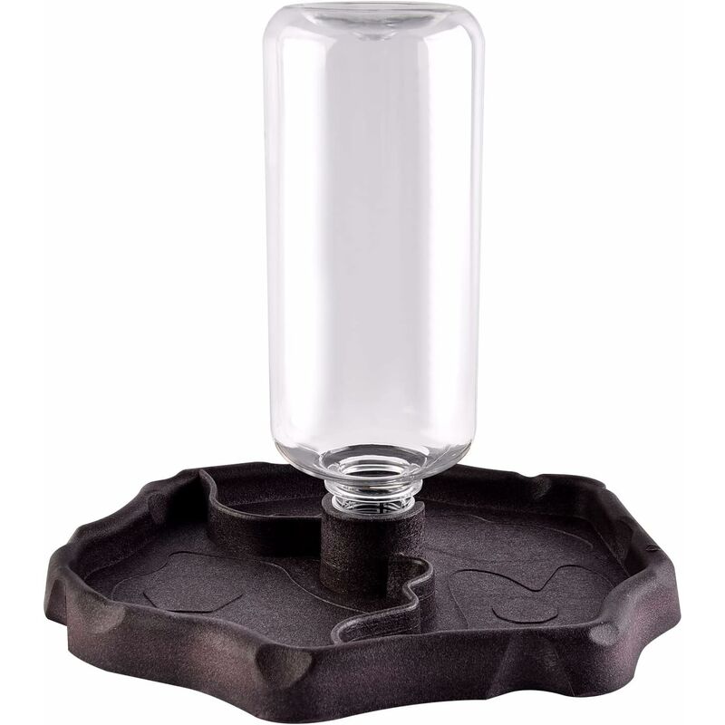 Pet Drinking Fountain, 2 In 1 Automatic Drinking Fountain Anti-Splash Turtle Lizard Reptile