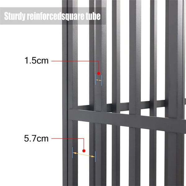 Heavy Duty Dog Cage with Lock & Bottom Tray